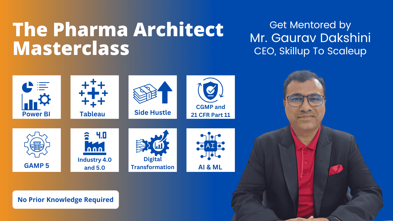 Pharma Architect Masterclass Orientation Session