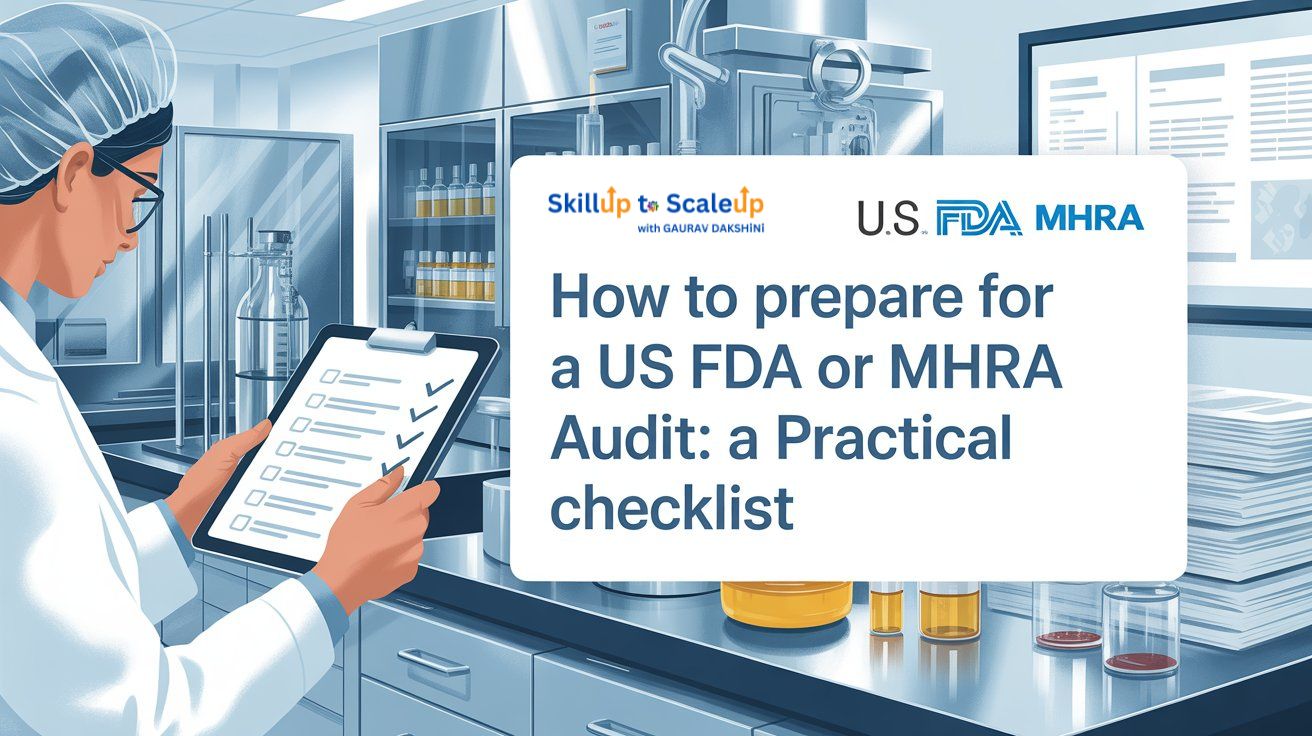 US FDA or MHRA Audit