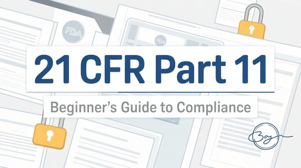21 CFR Part 11 Explained: A Simple Guide for Beginners