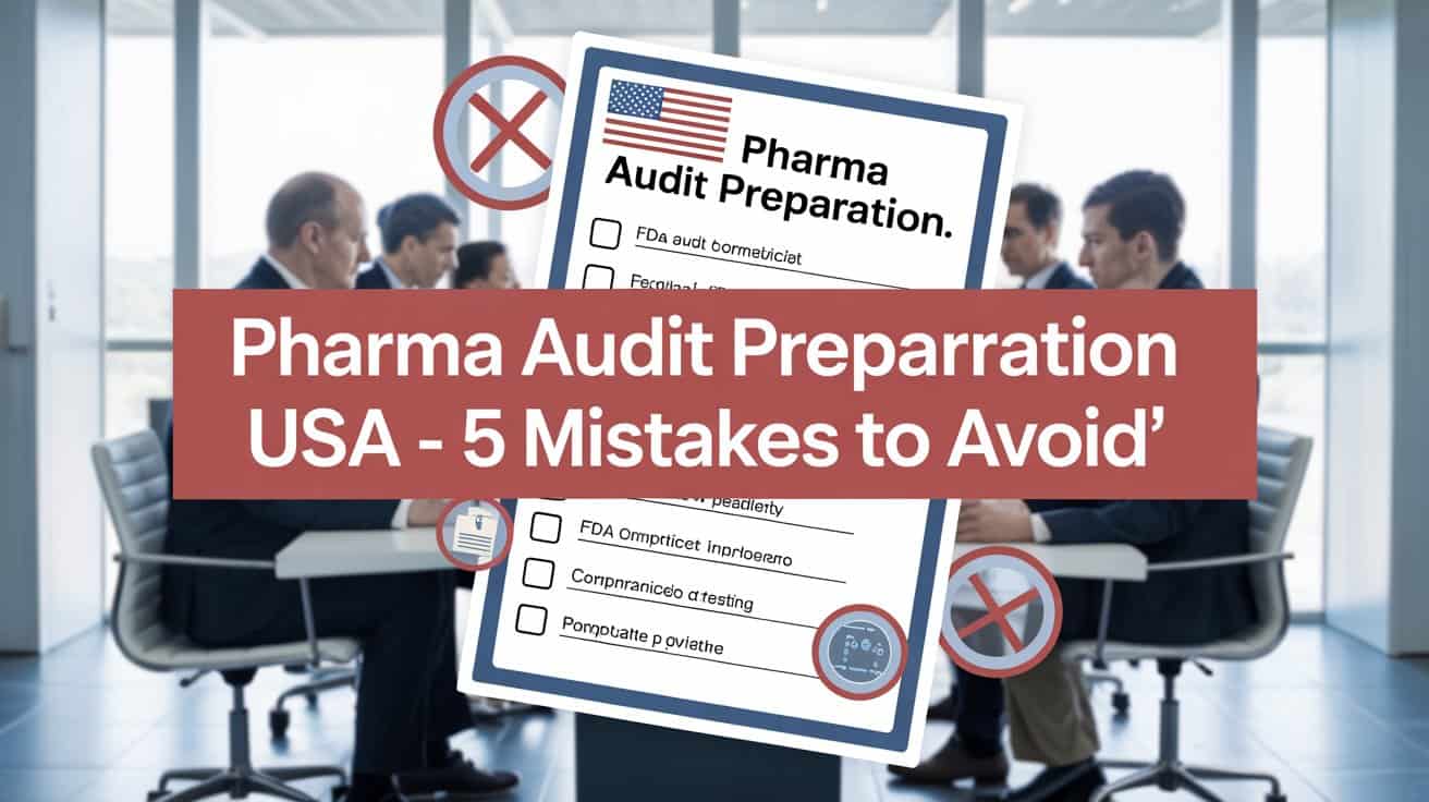 Pharma Regulatory Audit Preparation USA