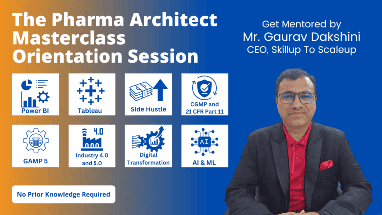 Pharma Architect Masterclass Orientation Session