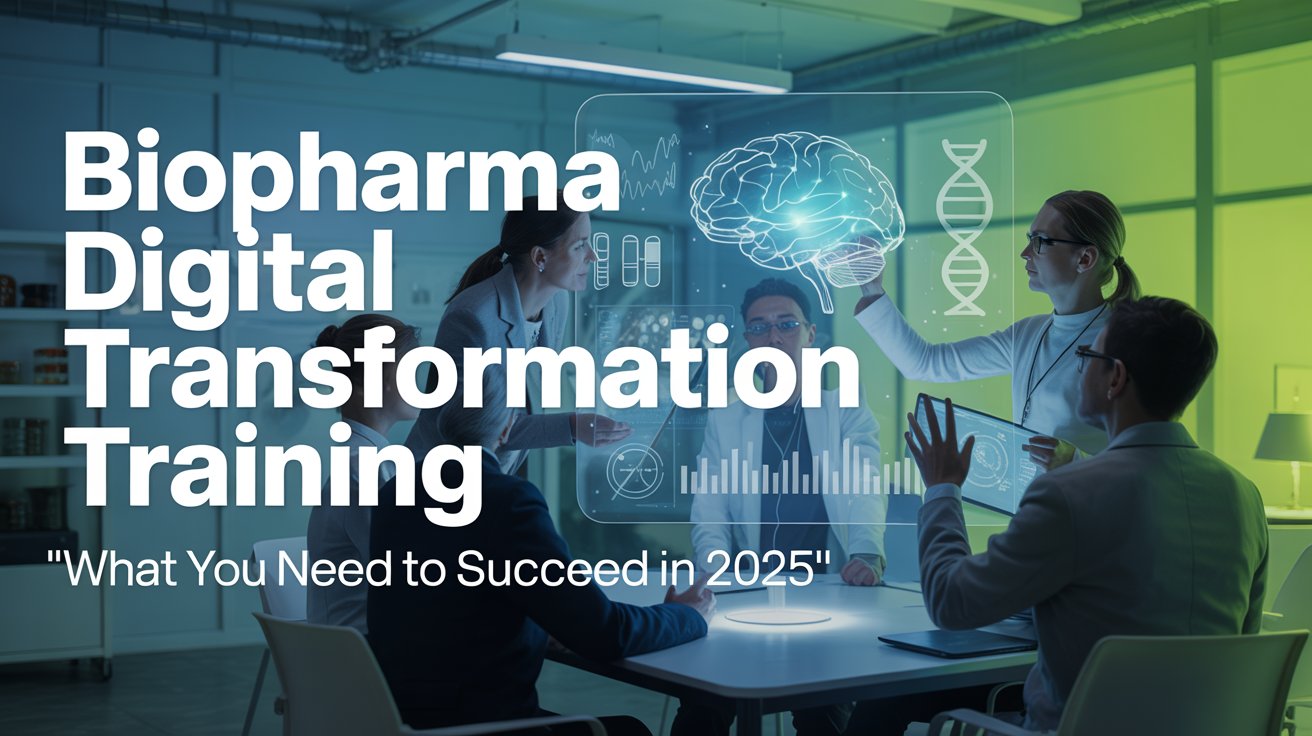 Biopharma digital transformation training session