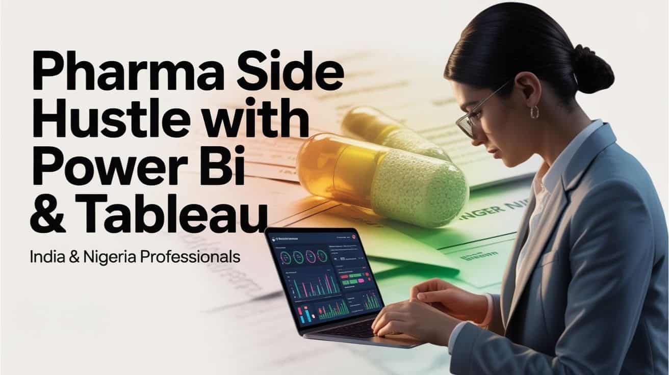 How Pharma Professionals in India & Nigeria Can Start a Side Hustle